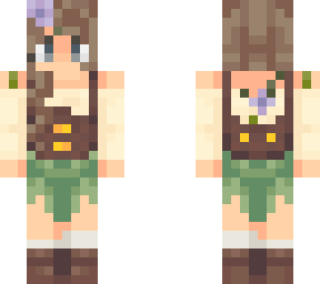 geminitay hermitcraft 9 brown hair