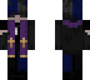 iska priest blue
