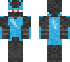 random ninja but blue