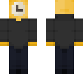 simple clock hoodie
