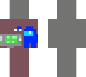 just swiping my card (among us pixel art)