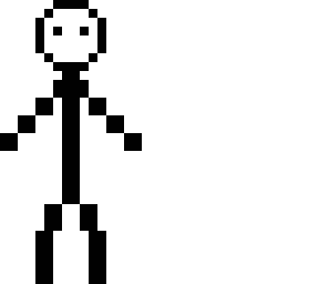 stick and man