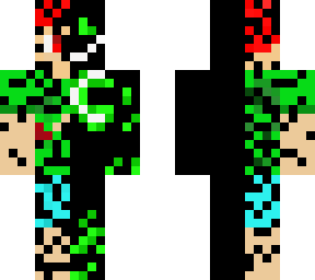 black virus but green