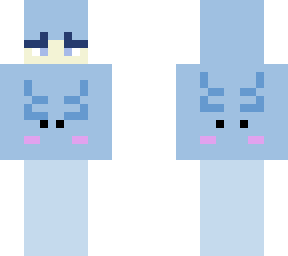 blue axolotl +++====--___cute+hoodie