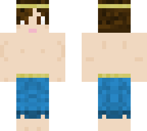 blue sumerian outfit