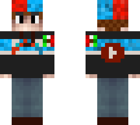 edgardo666 es adulto con pantalones con sweater logo de la gorra de mi skin