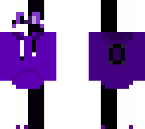 fusion on ender man black and white