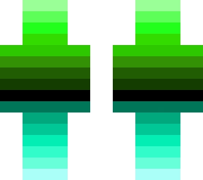 green-blue skin