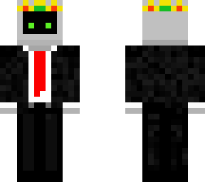 robot in suit
