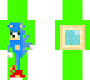 sonic pixel art (bored)