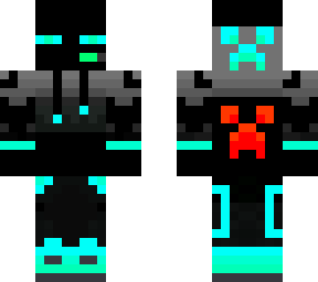 cyan enderman