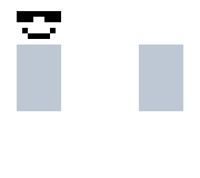 dummy with black glasses