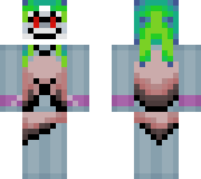 fun green girl 4px