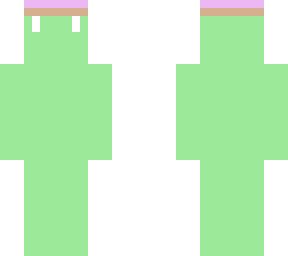 light green skin with hat