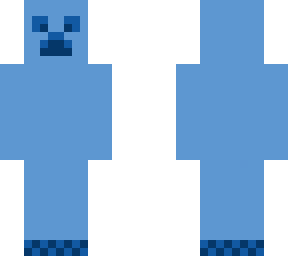 ❀ heheh blue creeper ❀