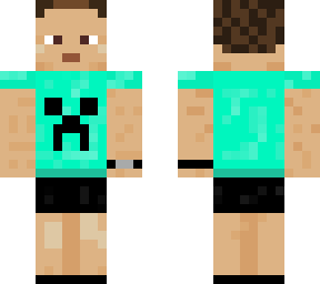 3d creeper skin