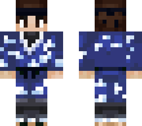 blue kimono guy