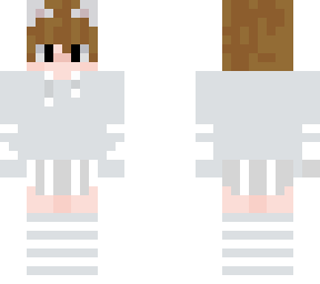 femboy white brown hair