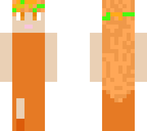 orange dress