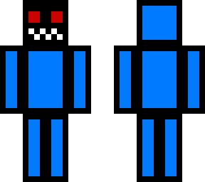 scary outline skin