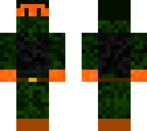 war ready orange dude