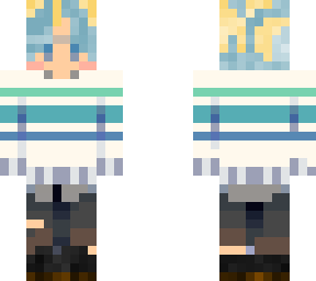 blue bleach boy