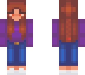 purple sweater