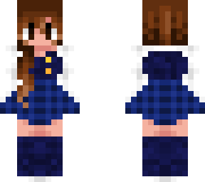schoolgirl blue
