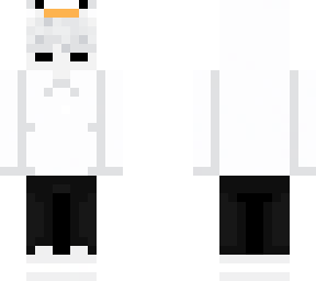 white and black duckey boy.
