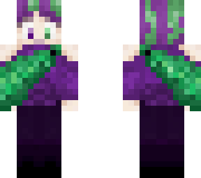 purple & green