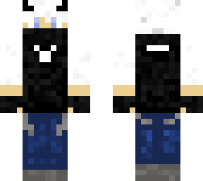 white haired demon boy