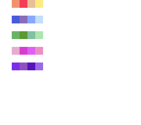 ❀ pallette contest! ❀ tourney r1