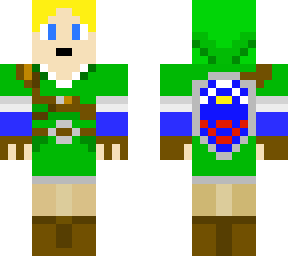 (fixed hair and face) skyward sword link