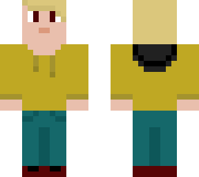 boy with yellow and black hoodie