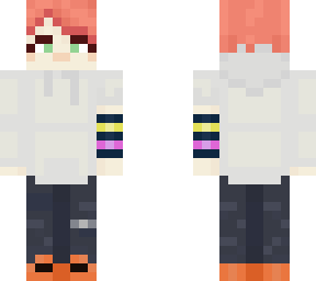 orange hair player