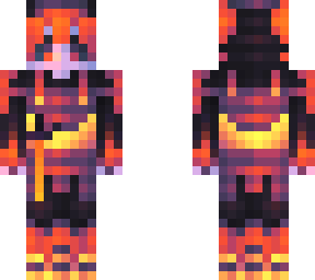 red samurai | Minecraft Skins