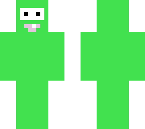 goofy green guy