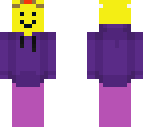 my skin in purple hoodie