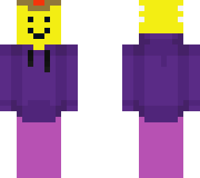 my skin with purple hoodie fix crown