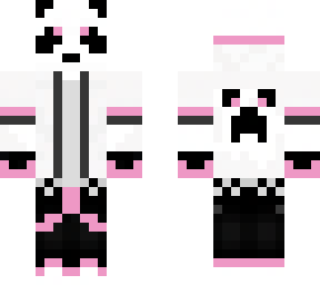panda hoddy pink
