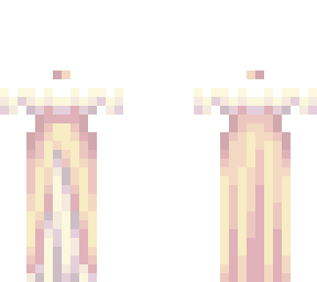 beige / white dress - base