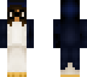 girl in penguin onsie
