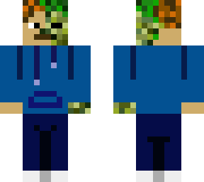 kid and zombie (white)