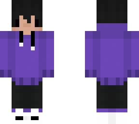 purple hood chibi boy