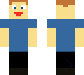 the blue shirt guy!