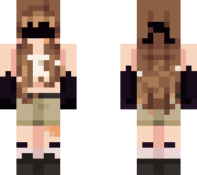 theora in shorts and crop top
