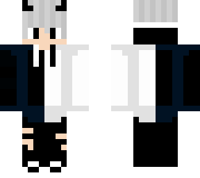 black white skin
