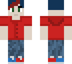 classic red and blue boy