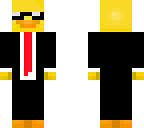 duck in suit