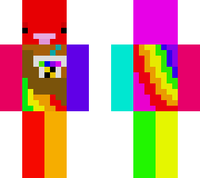 rainbow boba frog